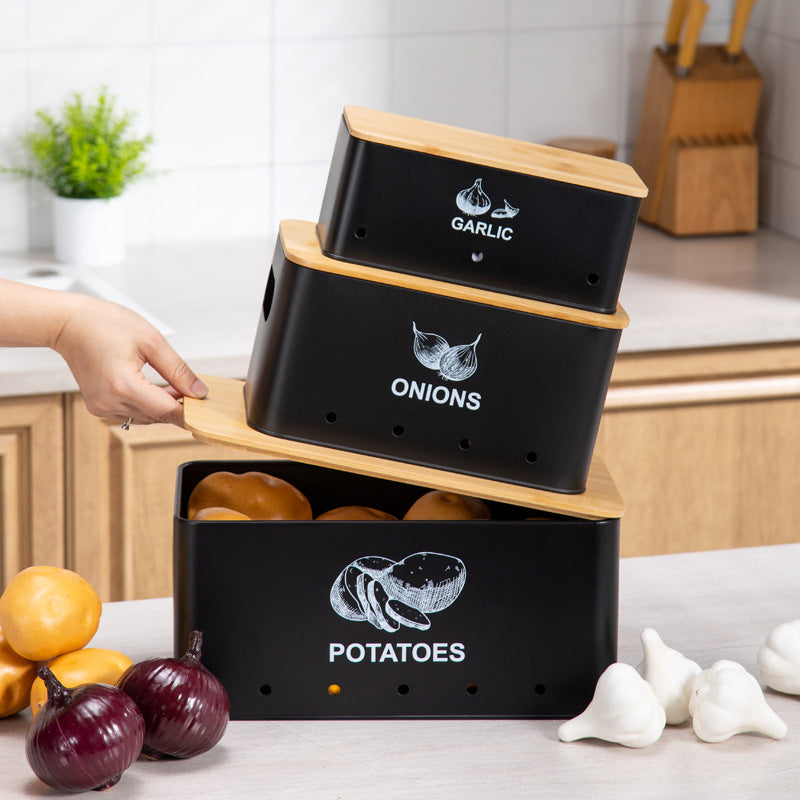 Stackable Metal Storage Cans For The Kitchen