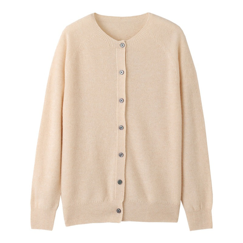 Osmanthus Needle Knit Cardigan For Women New AutumnWinter Korean-Style Design