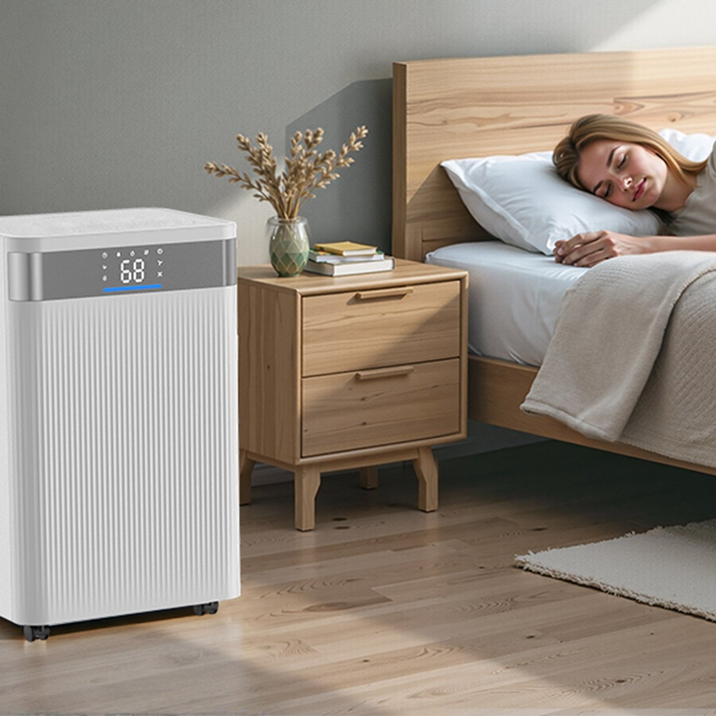 35 Pints Dehumidifier For Home And Basement Smart Humidity Low Noise For Room