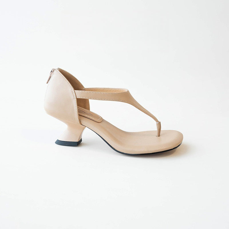 Womens Slip-on Square-toe Fashion Sandals
