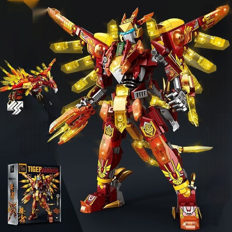 Building-block Assembled Robot Educational Toy For Boys Birthday Gift