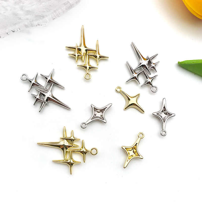 Cross-shaped XINGX Pendant Eight-pointed Stars Pendant DIY Handmade Accessories
