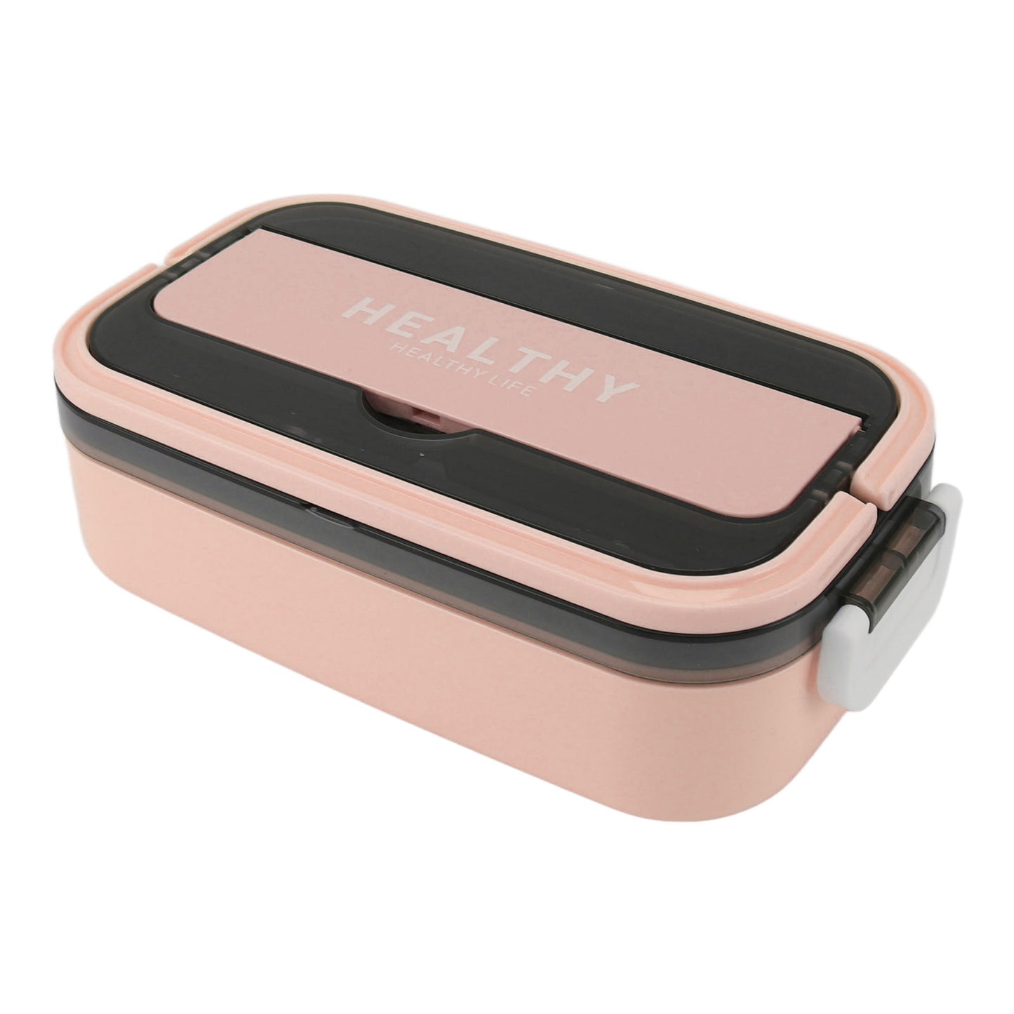 Bento Lunch Box 316 Stainless Steel 700ml Capacity Leakproof Microwave Safe Bento Container For School Office Baby Pink