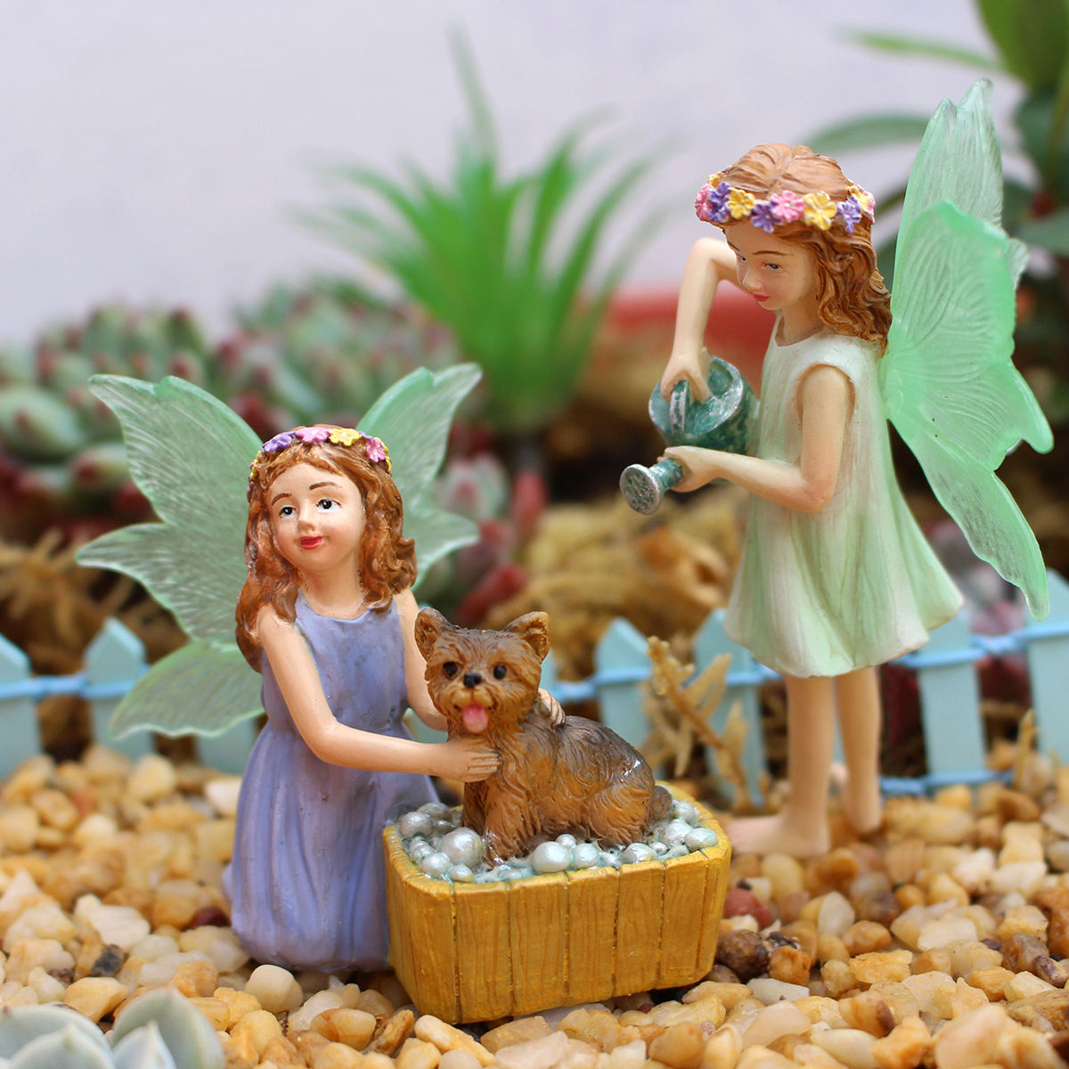 Garden Ornaments Landscape Design Courtyard Decoration Flower Fairy