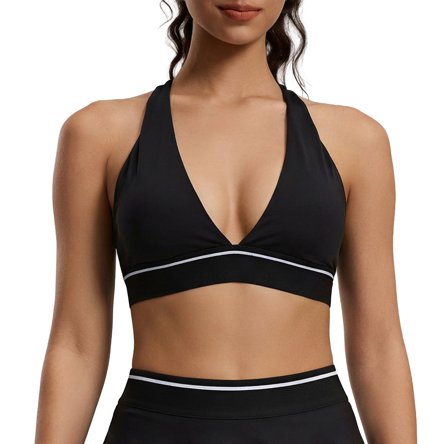 Women's Tight Yoga Bra With Beautiful Back Design, Versatile For Fitness, Sports And Daily Casual Wear