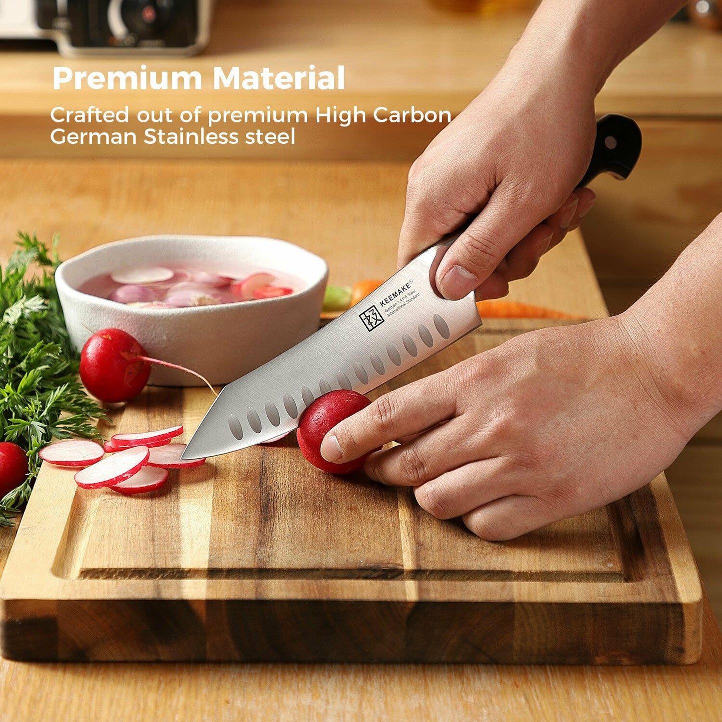 2-Piece Chef's Knife And Kitchen Shears Set  Stainless Steel Slicing Knife  Gift Set
