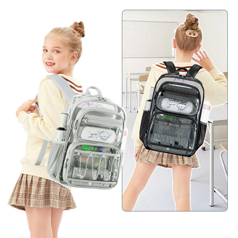 Transparent Storage Best-selling Jelly-style Womens Backpack