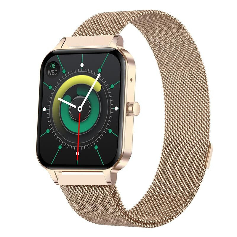 Body Temperature Local Music Bluetooth Calling Men And Women Couple Payment Smart Watch Ring