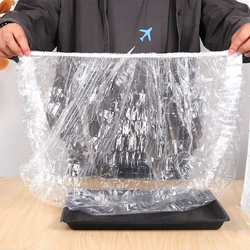 Rabbit Cage Dog Cage Tray Cleaning Bag Pet Poop-catching Tray Trash Bag