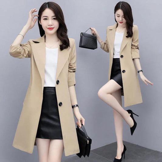 Stylish High-end Korean Loose Coat