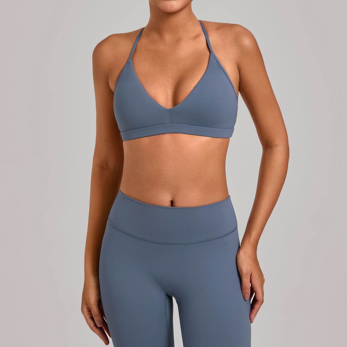 Hollow-out Beautiful-back Adjustable Yoga Bra