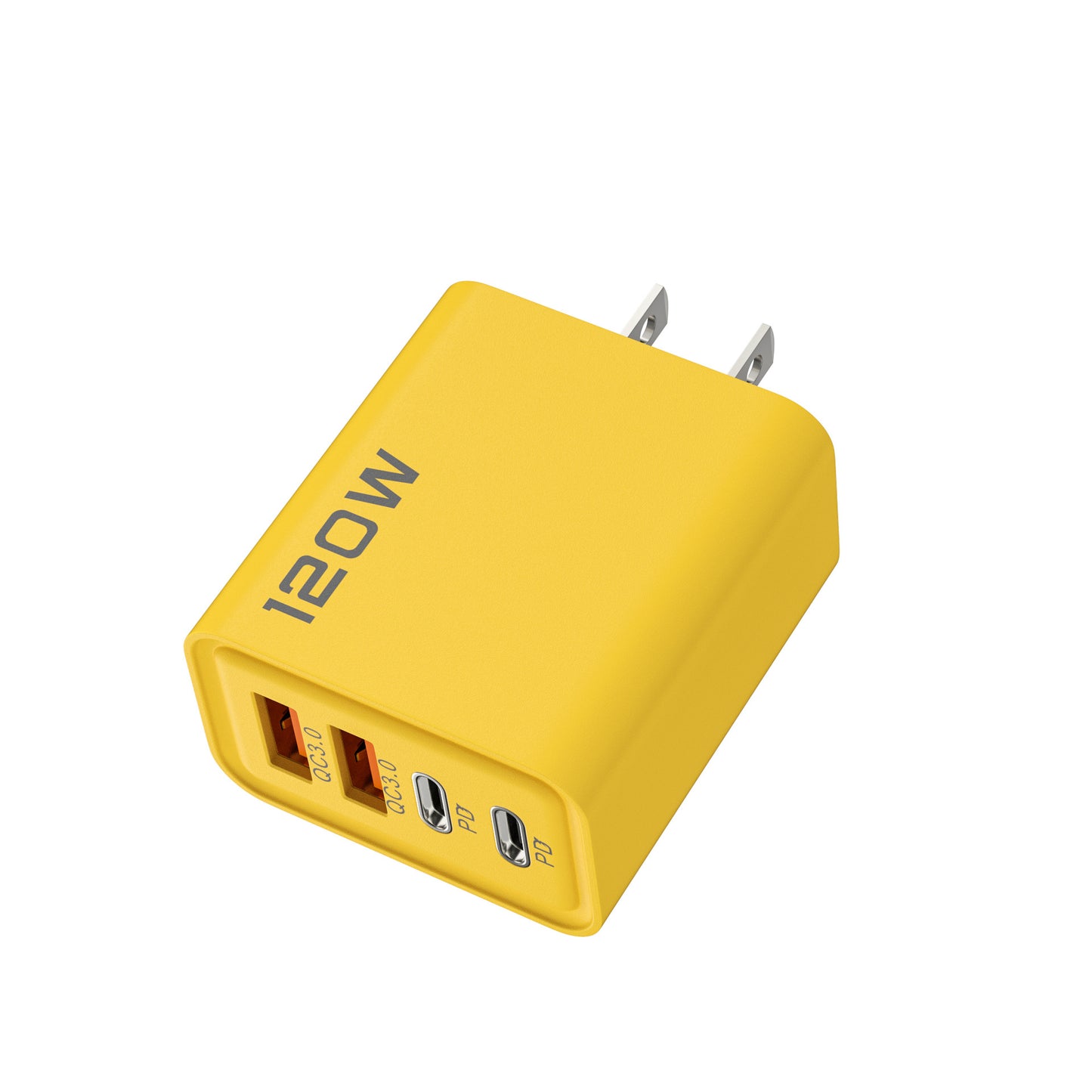 120W Dual PD  Dual USB Charger For Fast Charging