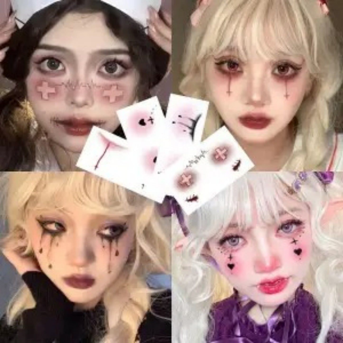 Witch Tears Makeup Tattoo Stickers