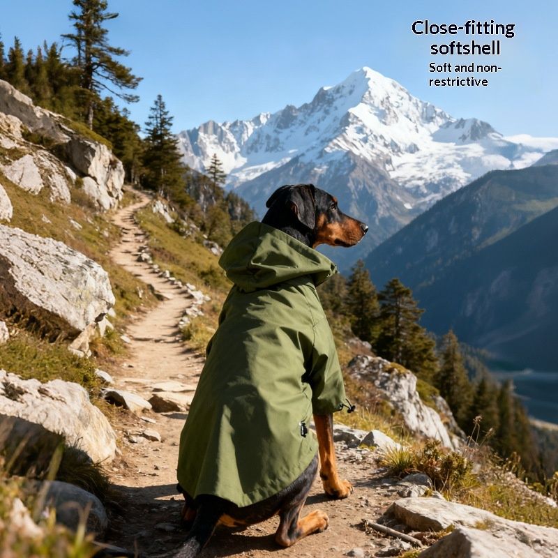 Pet Clothes AutumnWinter Dog Apparel All-Weather Tactical Jacket