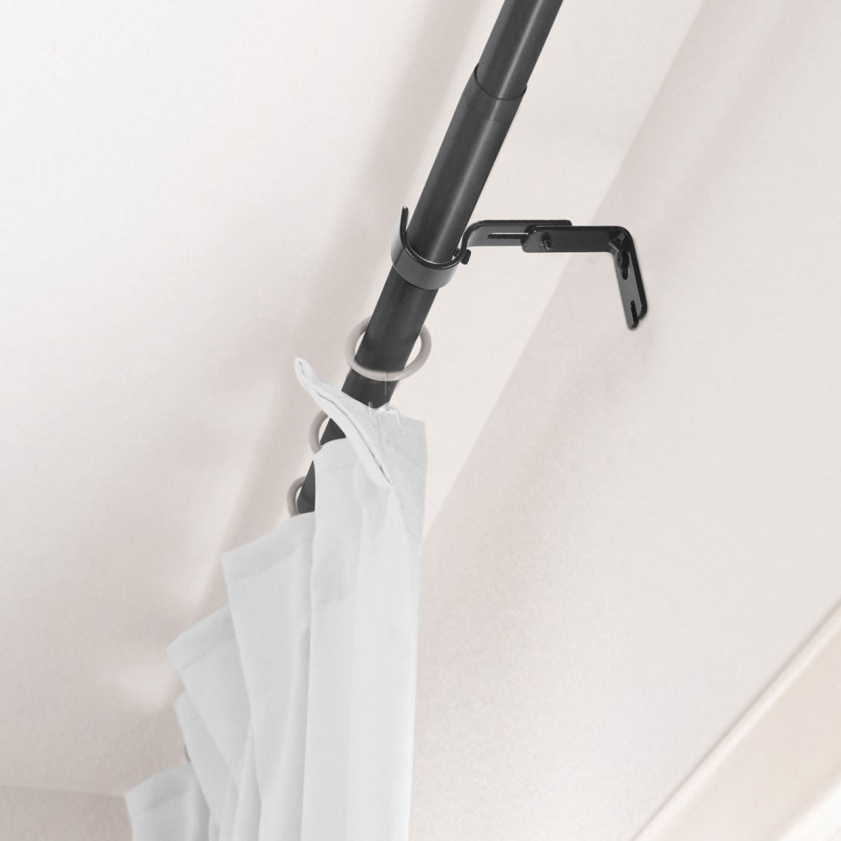 4-piece Curtain Rod Mounting Set For Reliable Curtain Installation – Party Supplies