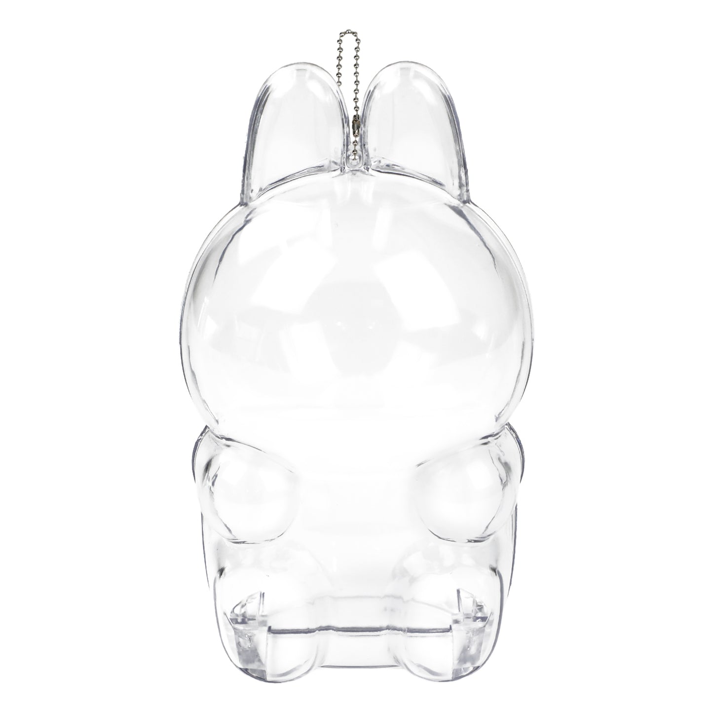 Tocirelo Protective Case Cover Compatible With LABUBU Have A Seat, Clear Plastic Display Case With Keychain, Portable Acrylic Dustproof Accessories Protector Holder For Collectors  Doll Not Included