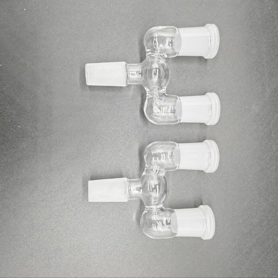 Borosilicate Glass Crafts Ornaments 14mm Plug Tee H Accessories