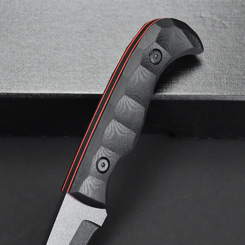 G10 Non-slip Handle Utility Knife With K-sheath