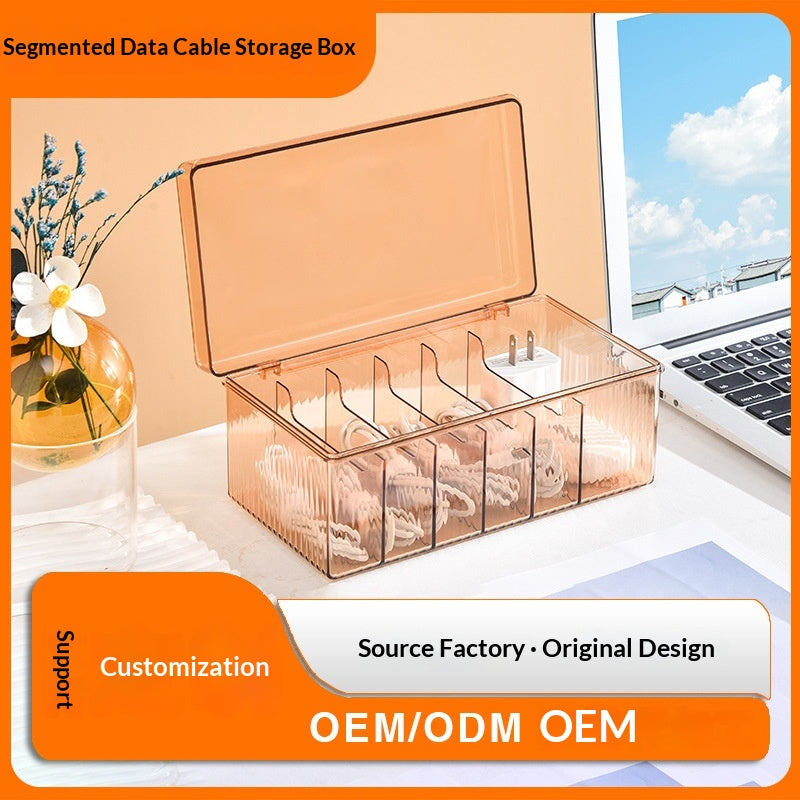Transparent Makeup And Nail Art Storage Box With A Lid For Lashes And Nails
