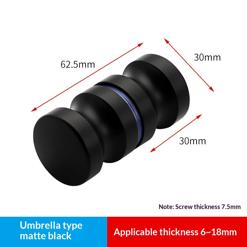 Portable Home Shower Room Glass Door Handle