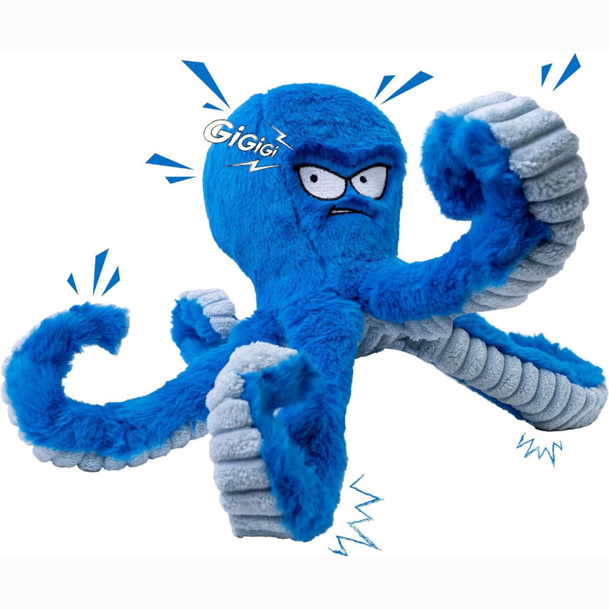 Stuffed Tough Dog Chew Toys Large Dog Toys To Keep Them Busy Interactive Squeaky Toys Tug Of War Crinkle Puppy Dog Toy