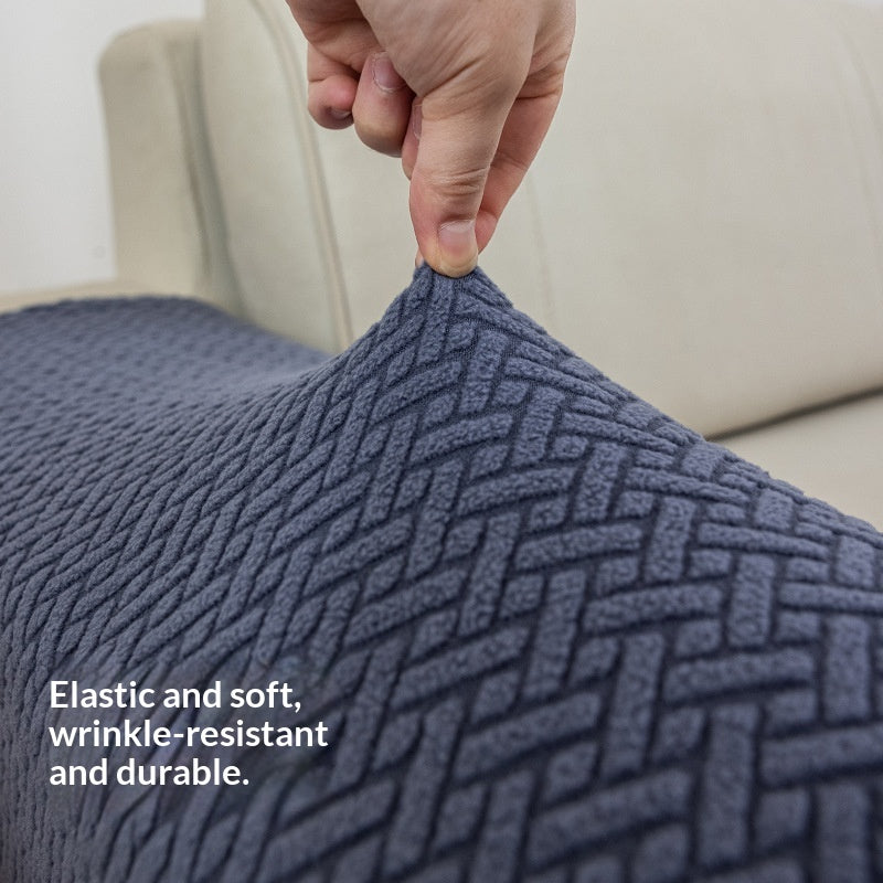 Thickened, Dirt-Resistant Home Fabric Simple Solid-Colored Armrest Covers