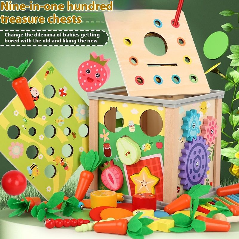 Children's Nine-in-one Modeling With Intelligence Treasure Box Toys