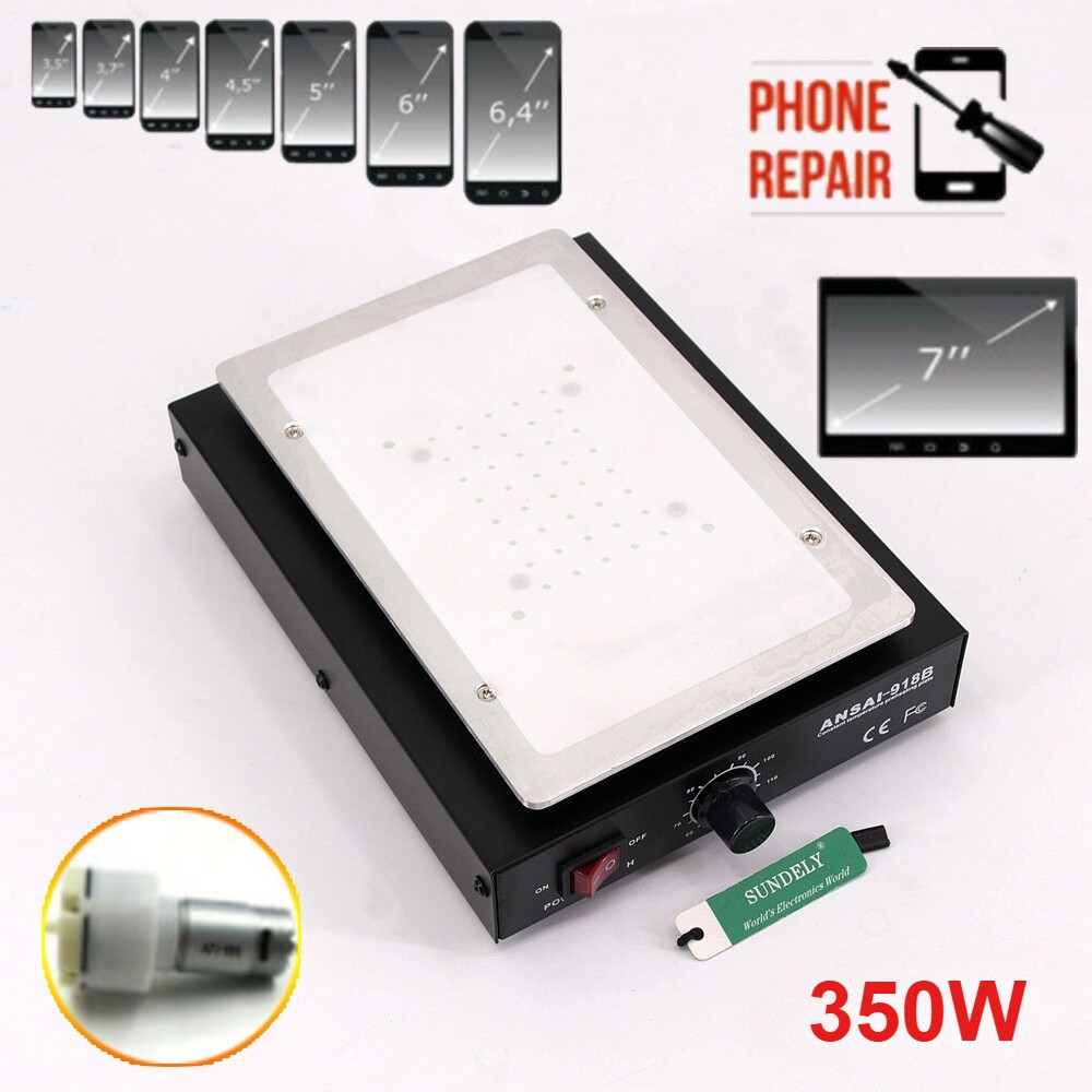 LCD Screen Separator Machine Hot Plate Glass Split Remove For Mobile Phones New