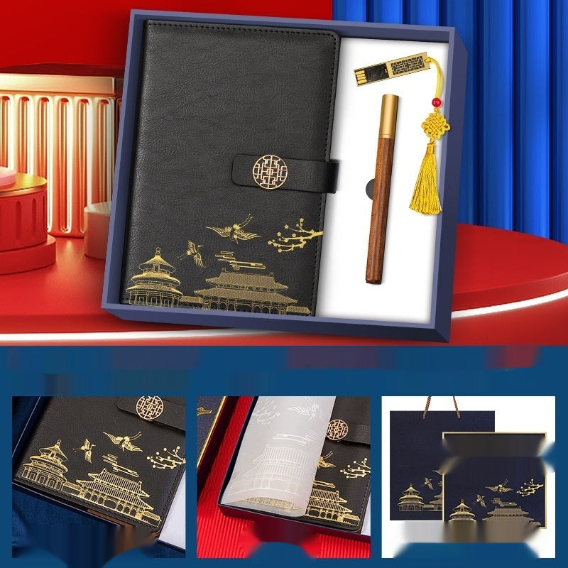 Home Holiday Event Business Gift Notebook Set