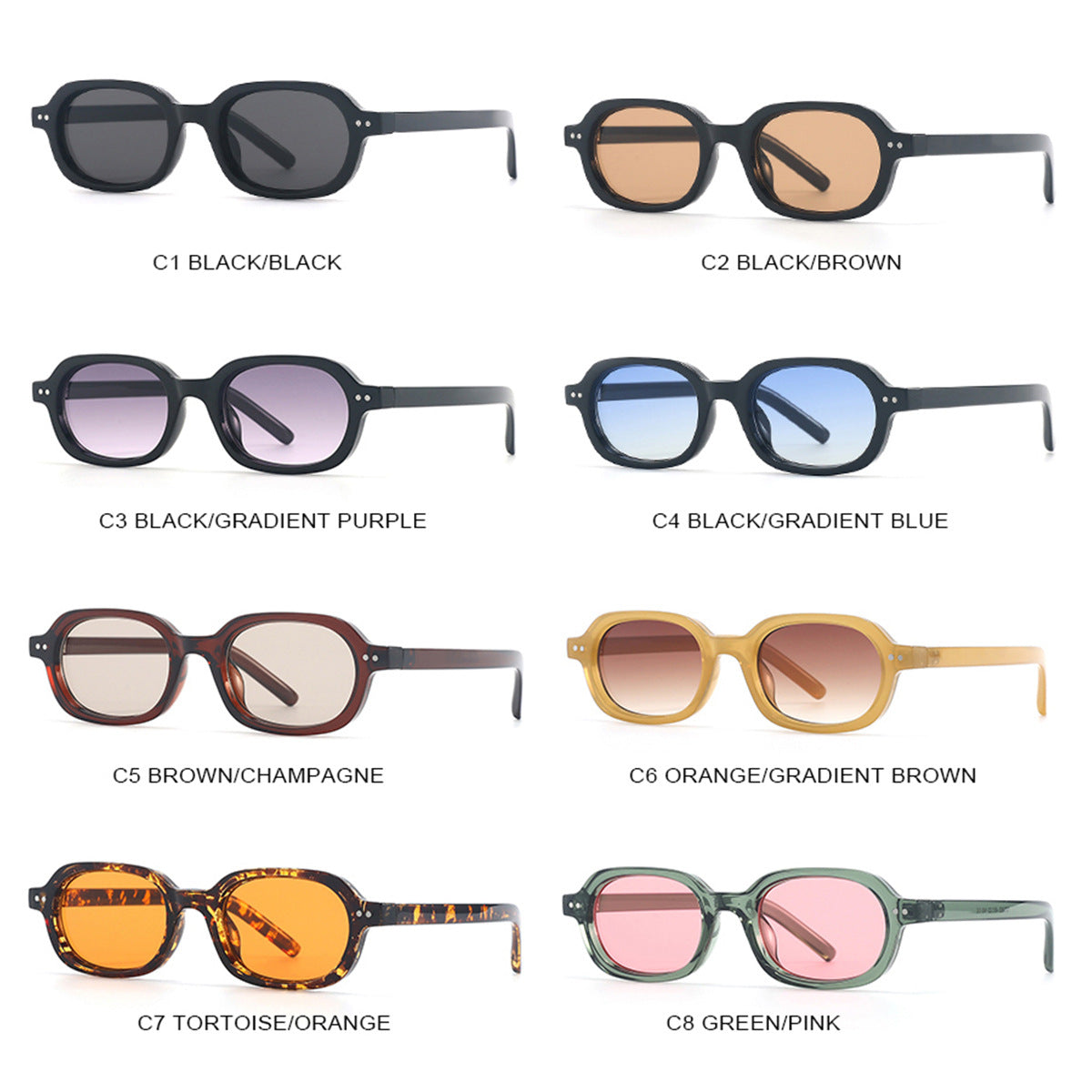 New Style Unisex Retro Fashion UV Protective Sunglasses