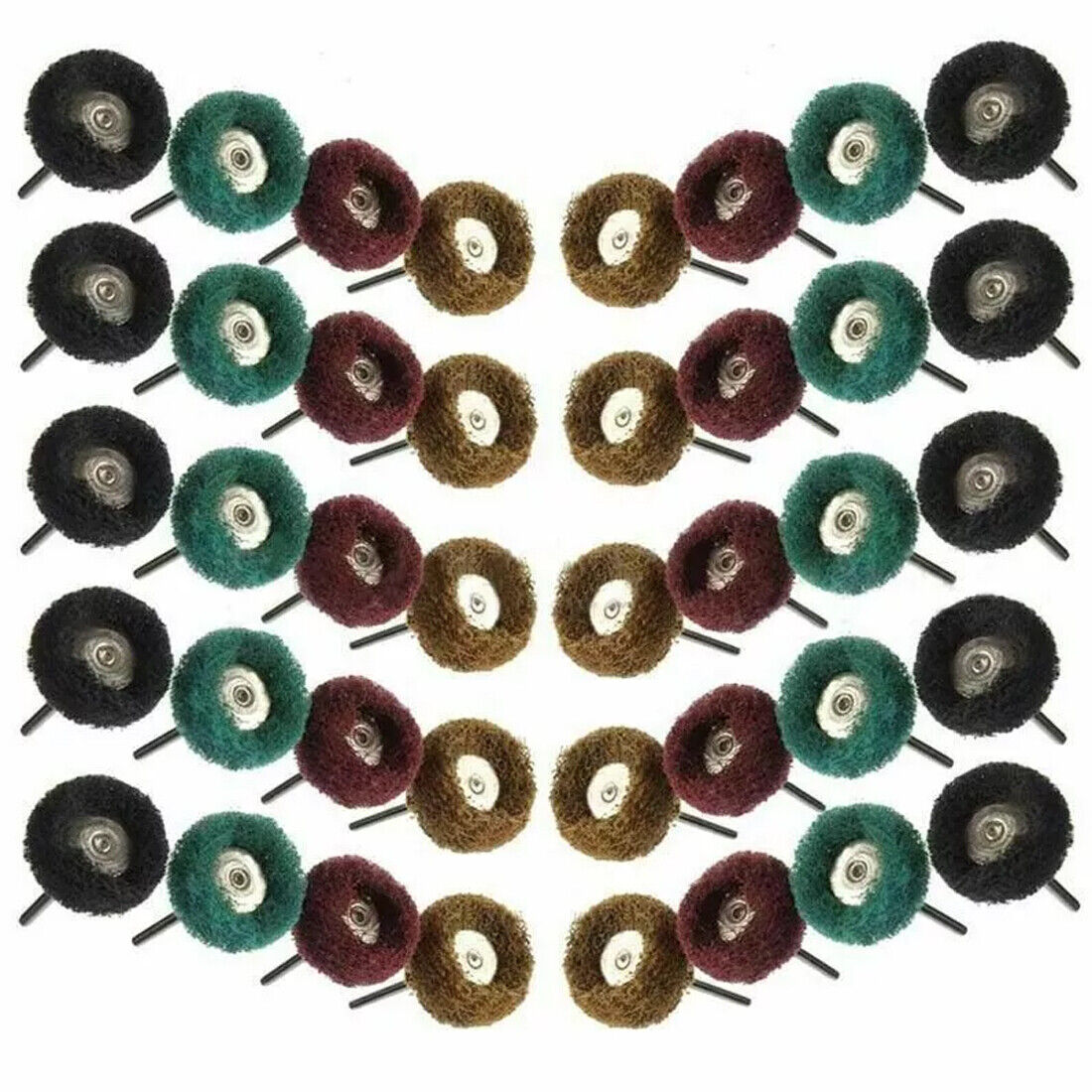 80X Wheel Buffing Polishing Set For Dremel Rotary Tool Bits Accessories Kits Set