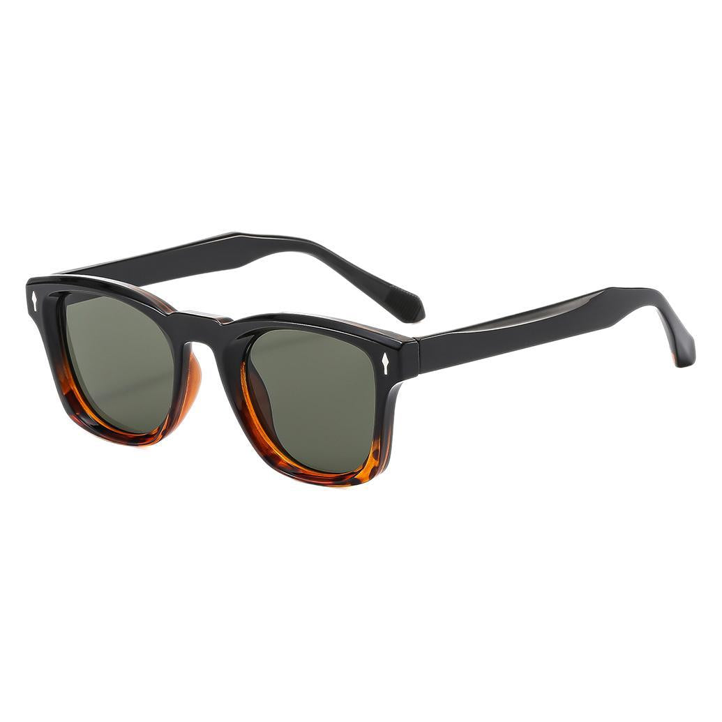 Womens Stylish Square-frame Retro Sunglasses For Outdoor Adventures