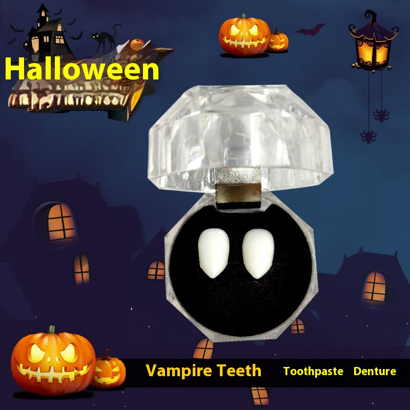 Vampire Dentures Tiger Tooth Tooth Socket Makeup Ball Props