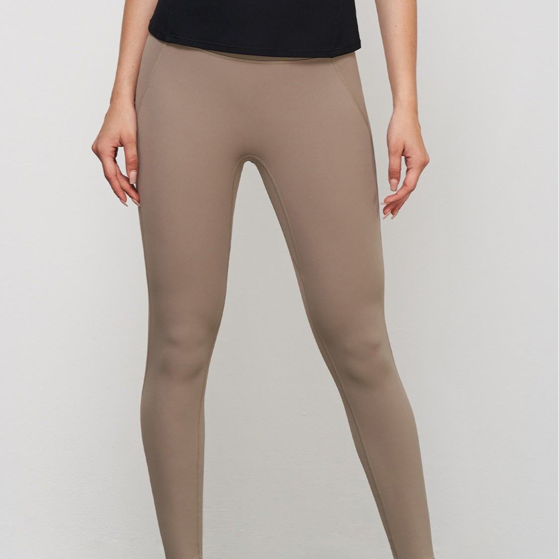 Lycra Wear-free Underwear High Waist Hip Lift Skinny Yoga Pants