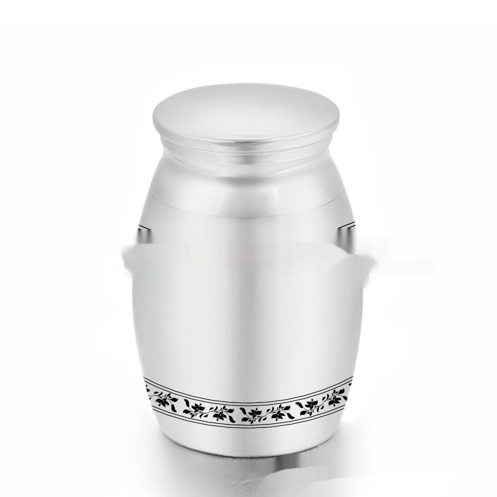 Amazon Bestseller Aluminum Alloy Memorial Pet Urn For Ashes, Keepsake Cremation Urn For Loved Ones, Funeral Supplies