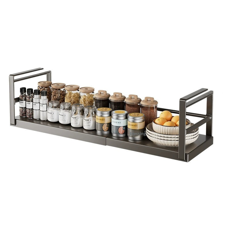 Kitchen Hanging Shelf For Toilet Paper And Plastic Wrap