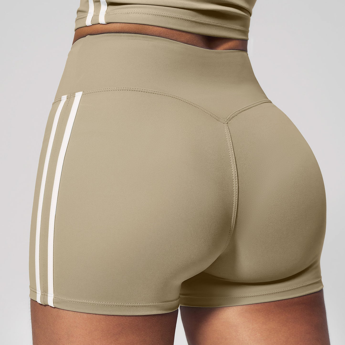 Seamless Fitness Running Yoga Shorts