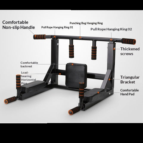 Home Indoor Pull-Up Wall Bar Fitness Equipment