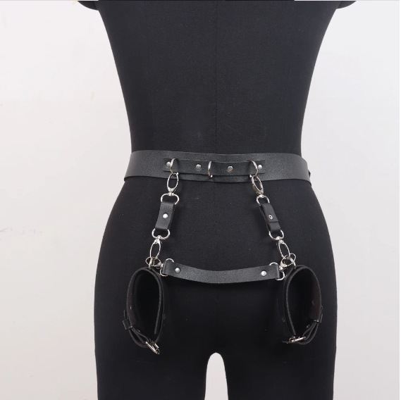 Props Leather Shapewear Wearing Harness Binding Toys