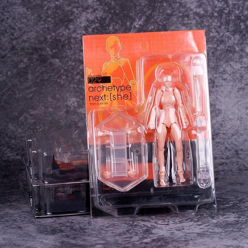 SHF Body Model With Articulated Joints Posable Action