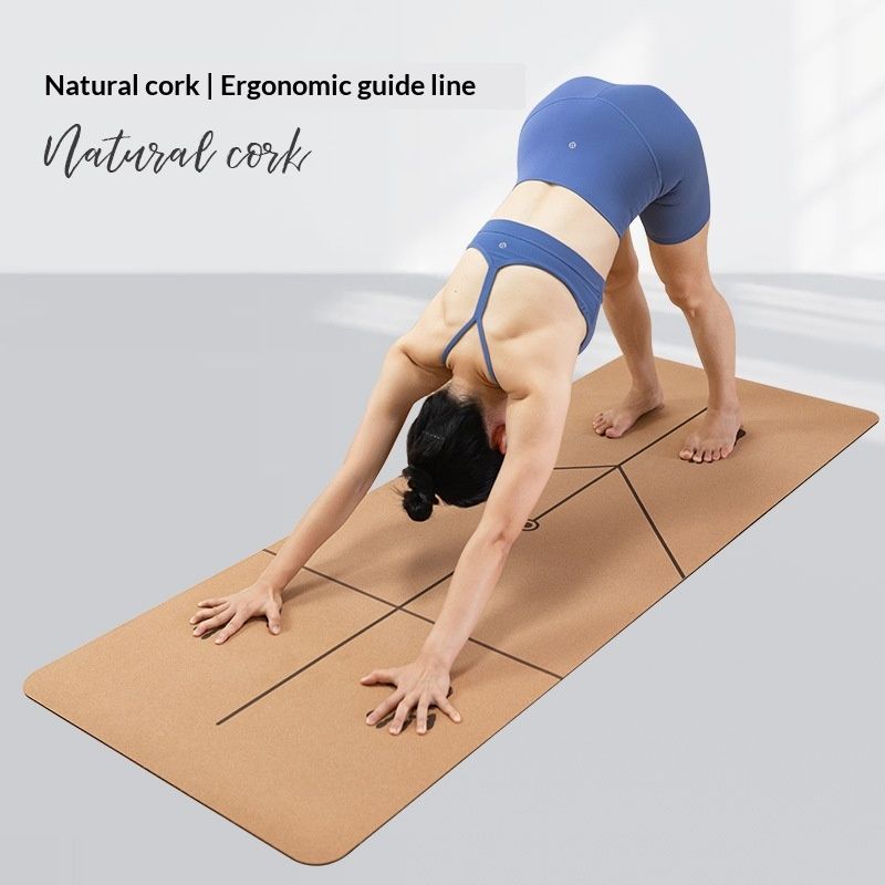 Natural Cork Rubber Yoga Mat