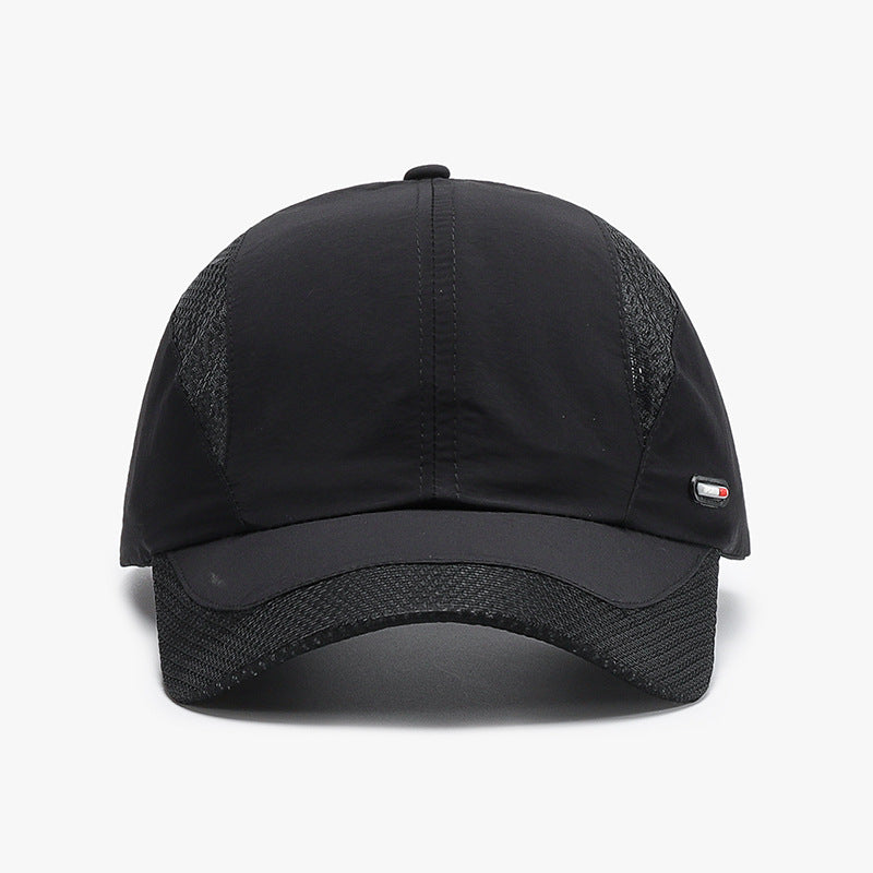 Summer Men's And Women's Quick-drying Mesh Breathable Adjustable Fashionable Casual Style Baseball Cap Suitable For Outdoor Daily Commuting