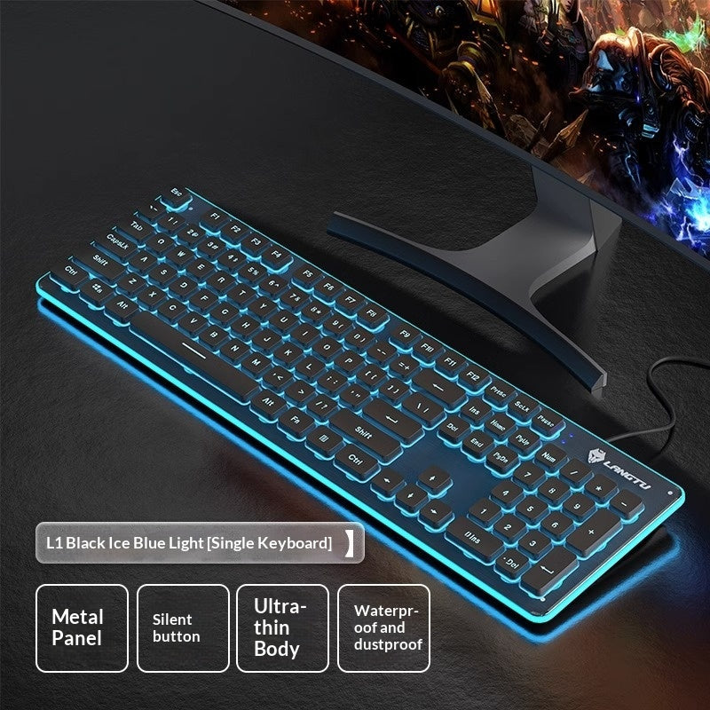 Gaming Office Backlit Wired Keyboard