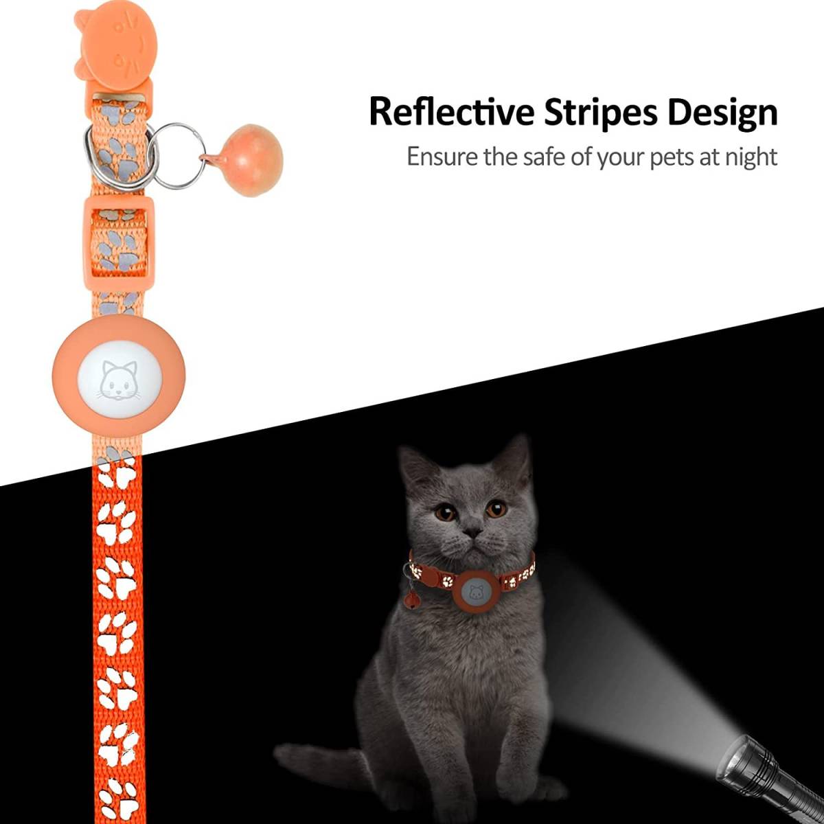 Pet Locator Reflective Collar