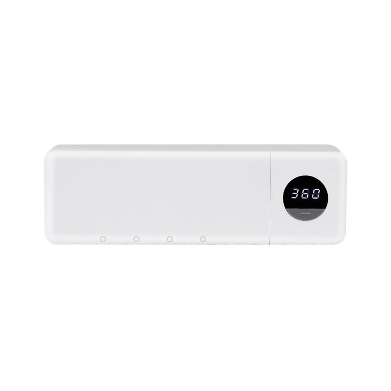 Smart Digital Display Home Storage Rack For The Bathroom USB-Charged UV Sterilizing Toothbrush Disinfector