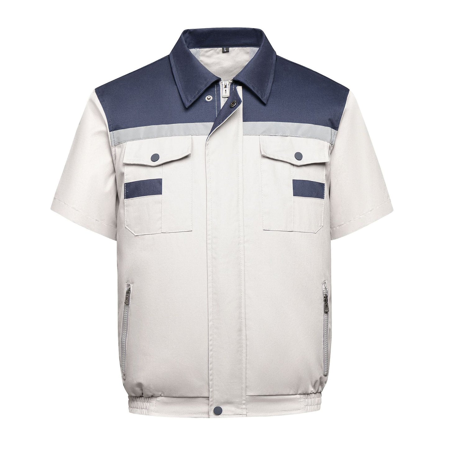 Summer Cooling Jacket With Reflective Stripe Cooling And Heatstroke Prevention Air Conditioning Clothes