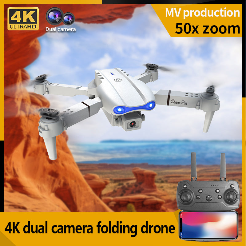 E99 Pro HD Dual Camera Drone - Capture Stunning Aerial Photos With WIFI Connection, One-Key Return, And Optical Flow Height Control - Perfect Gift For Christmas, Halloween, And Thanksgiving