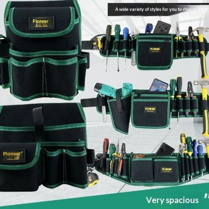 Canvas Waist Compact And Portable Multi-functional With A Thickened Designideal For Tools
