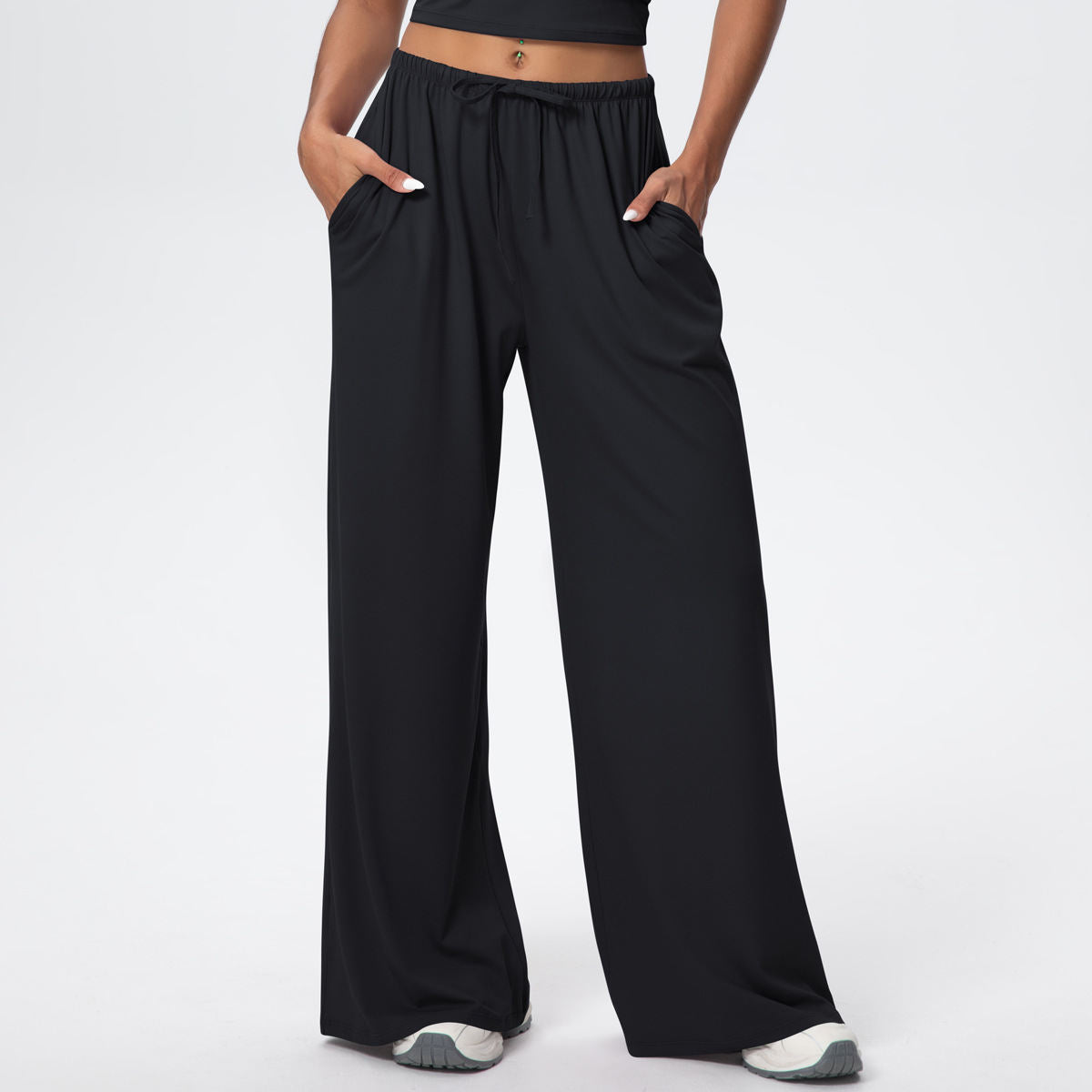 Solid-color Brushed High-elasticity Yoga Leggings