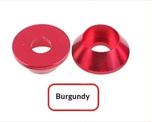 DIY 4WD Car Accessories Aluminum Alloy Washers With Countersunk Holes